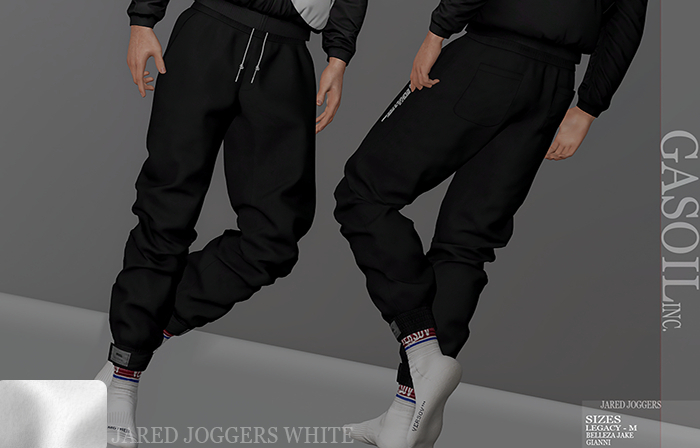 [GL - inc.] - Jared JOGGERS White