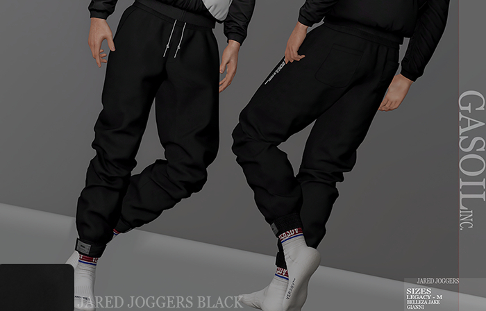 [GL - inc.] - Jared JOGGERS Black