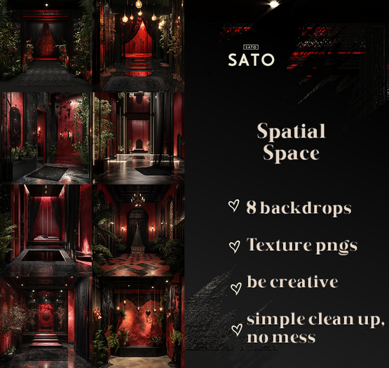 SATO - Spatial Space Backdrops (UNPACK)