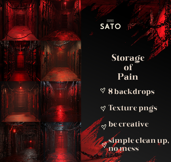 SATO - Storage of Pain Backdrops (UNPACK)