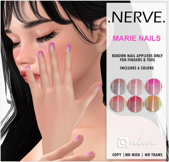 *Nerve* Marie nails - reborn