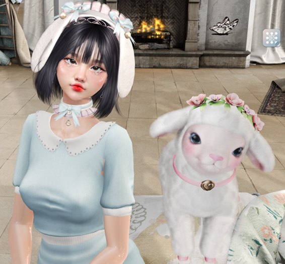 SPECIAL Pure white - SEmotion Libellune Cute Lamb Companion SPECIAL