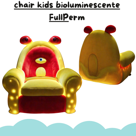 (AL)  chair kids bioluminescente full perm
