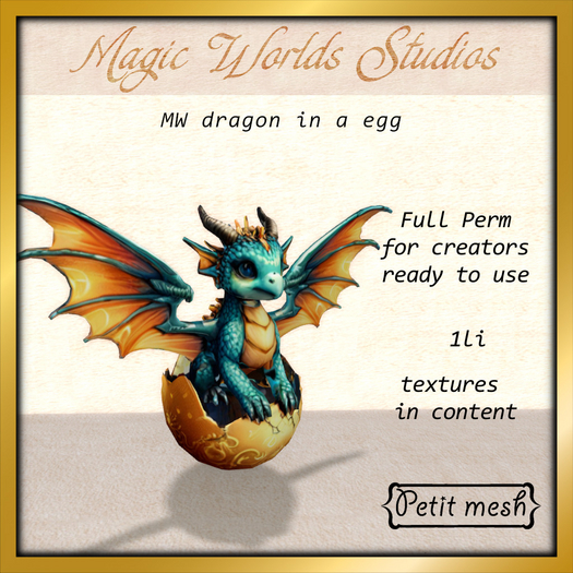 MW dragon in a egg FullPerm
