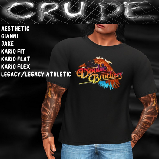 Doobie Brothers Concert Men's T-Shirt (MCT) <Wear Me>