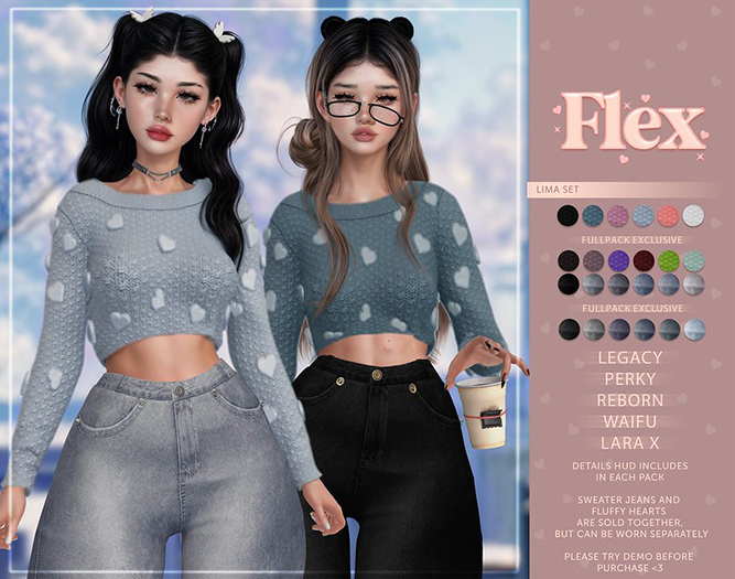 flex. Lima jeans - fullpack 