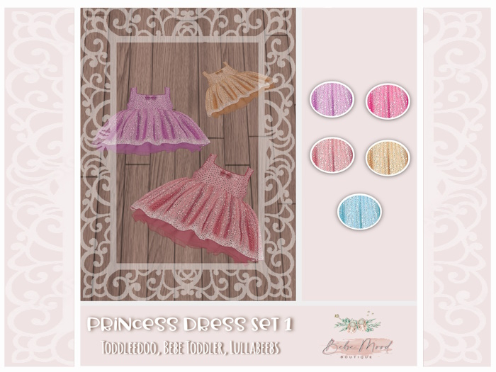 - Bebe Mood - Princess Dress - Yellow