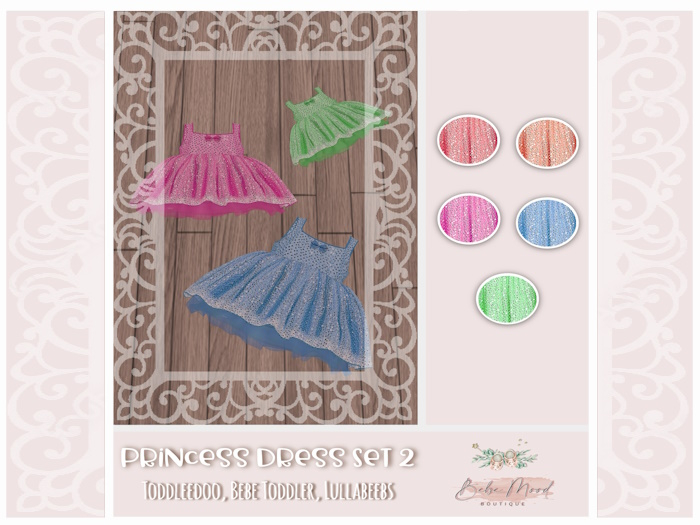 - Bebe Mood - Princess Dress V2 - Magenta