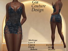 "GCD" Dawson Party Dress Blue