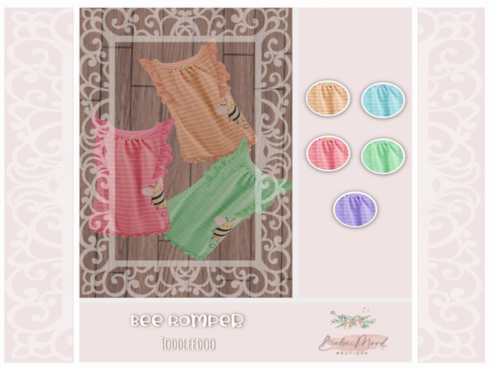 - Bebe Mood - Bee Romper - Fatpack