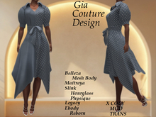 "GCD" Delaware Belted Dresses Blue