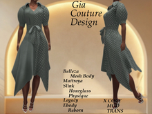 "GCD" Delaware Belted Dresses Green