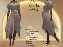"GCD" Delaware Belted Dresses Tan