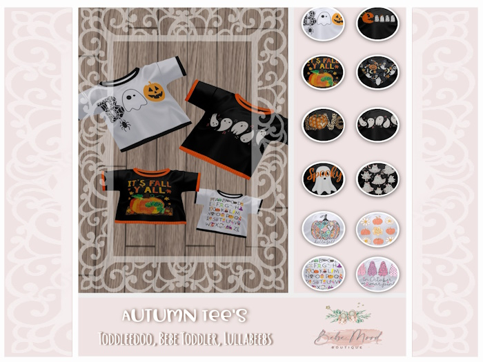 - Bebe Mood - Autumn Tee's - Pink October