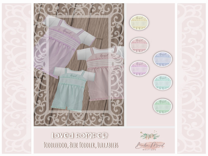 - Bebe Mood - Loved Romper Turquoise