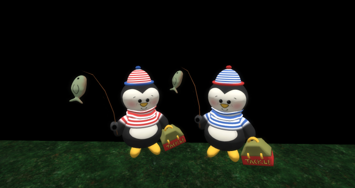 Ice Fishing Penguins