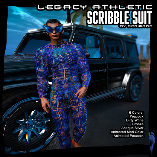 Scribble Suit [Legacy Ath.] BOXED - Regimade