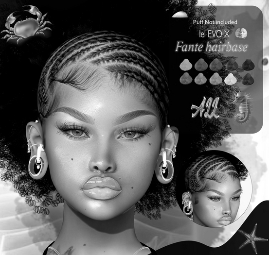 [All Divas] Fante hairbase  EVOX DEMO