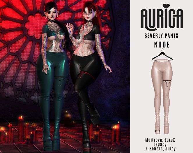 AURICA Beverly Pants NUDE /ADD ME/