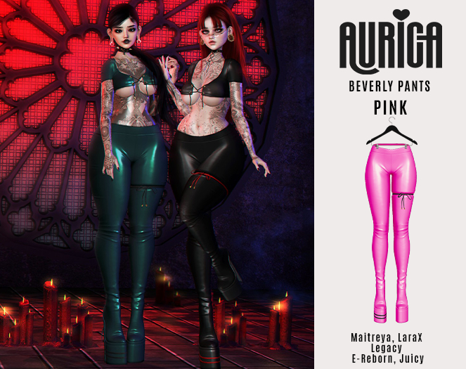 AURICA Beverly Pants PINK /ADD ME/