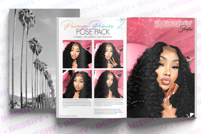 //IMISBHV// Passenger Princess 2 PosePack