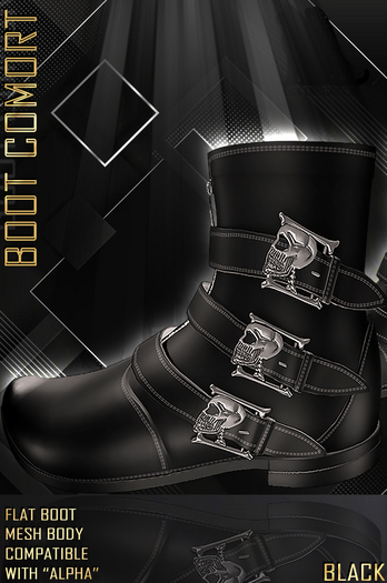 *.:Dark Cat:.*Men* BOOT COMORT