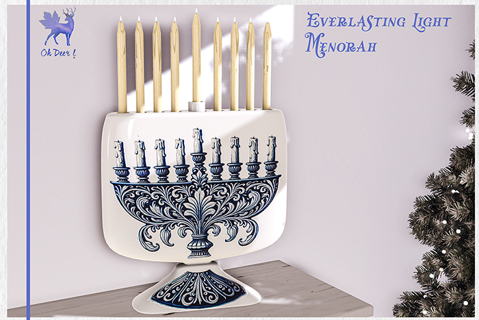 Oh Deer! Everlasting Light: Menorah