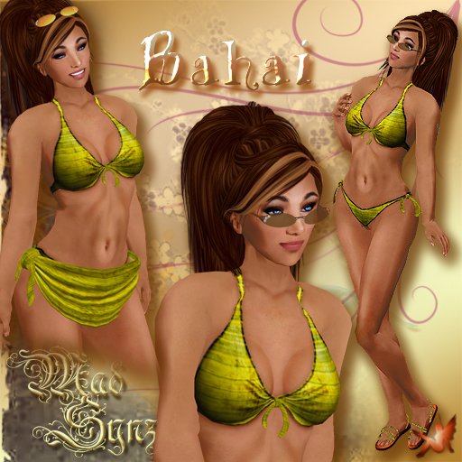 Bahai Rocha bikini
