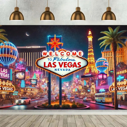 VEGAS SIGN TEXTURE
