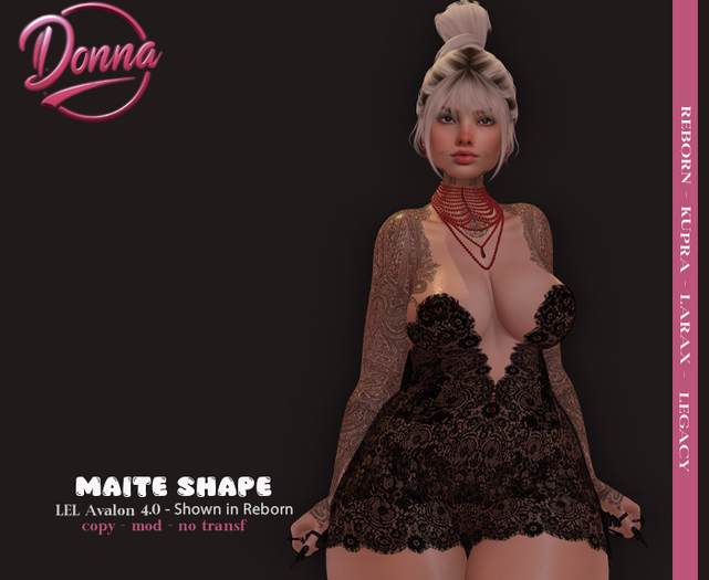 Maite Shape for Lel Avalon 4.0 [ FATPACK]