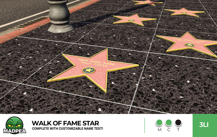 MadPea Walk of Fame Star