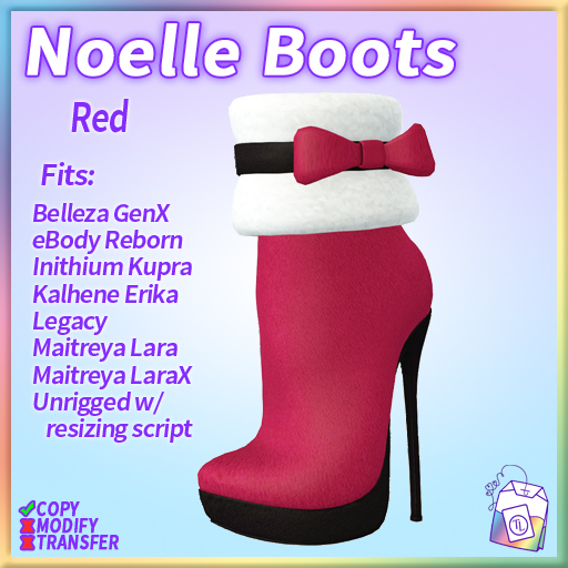 ~TL~ Noelle Boots DEMO
