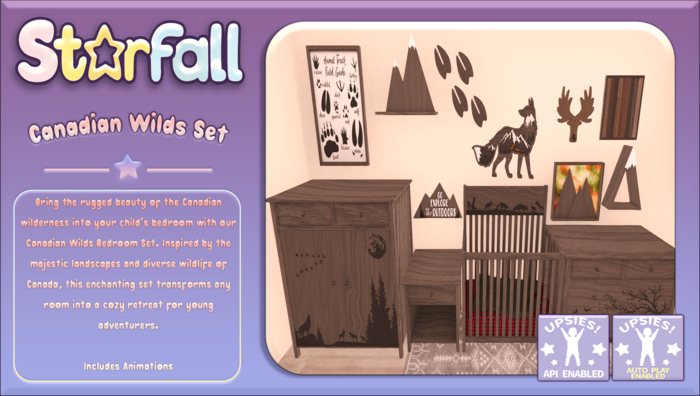[Starfall] Canadian Wilds Bedroom Set