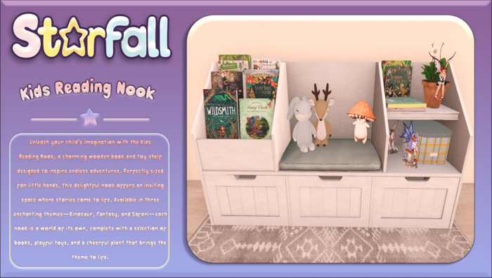 [Starfall] Kid's Reading Nook FANTASY