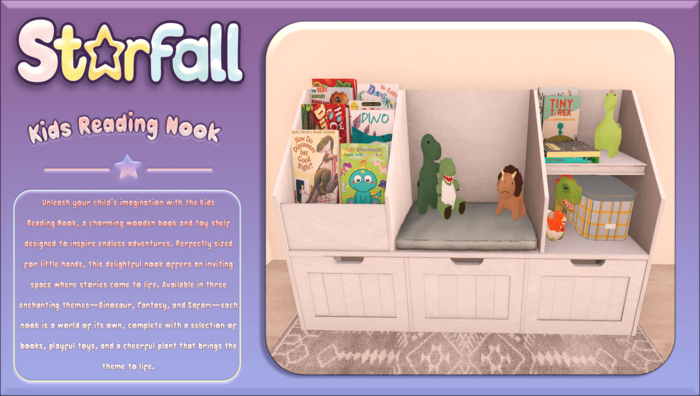 [Starfall] Kid's Reading Nook FATPACK