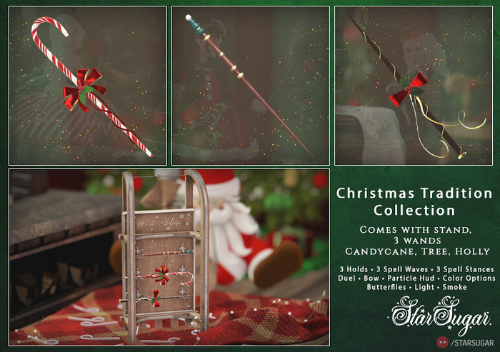 *SS* Christmas Tradition Wands  