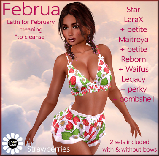 GoodVibes Februa Strawberries Set