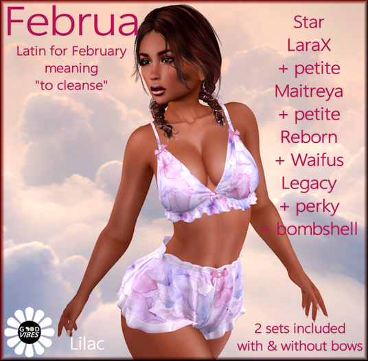 GoodVibes Februa Lilac Set