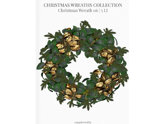 MINIMAL - Christmas Wreaths Collection 06