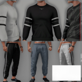 [GL - inc.] - Joey Sweatsuit set White