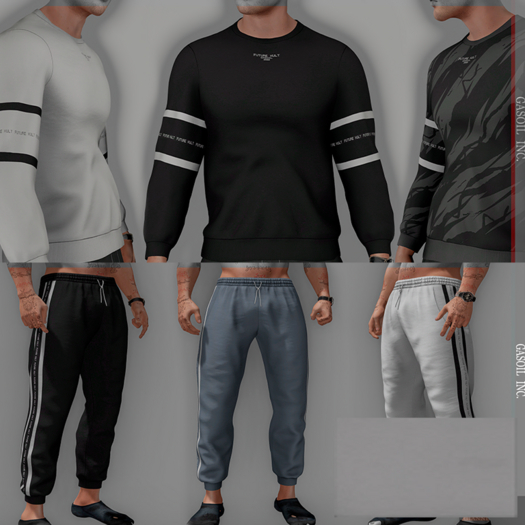[GL - inc.] - Joey Sweatsuit set Gray