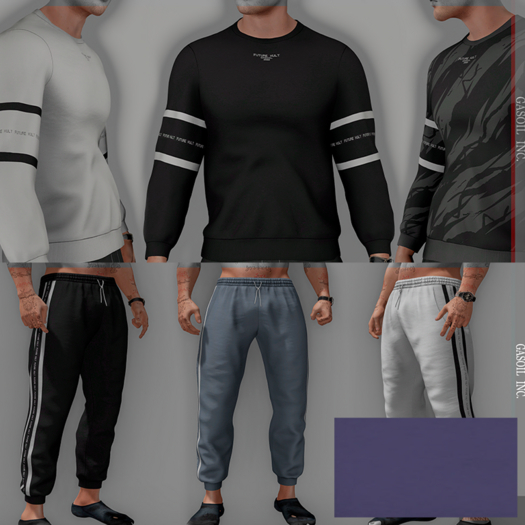 [GL - inc.] - Joey Sweatsuit set Violet