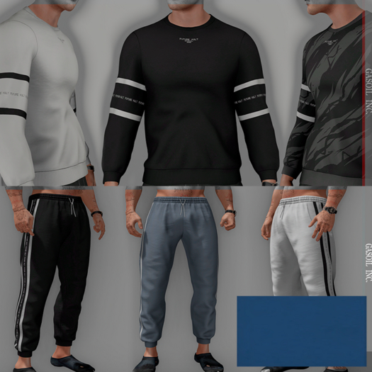 [GL - inc.] - Joey Sweatsuit set Blue