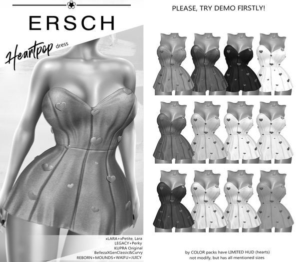 demo ERSCH - Heartpop Dress