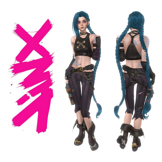 [AD] Jinx Shape & Style Card+ - Legacy, LaraX & Free Welcome Body & Head!