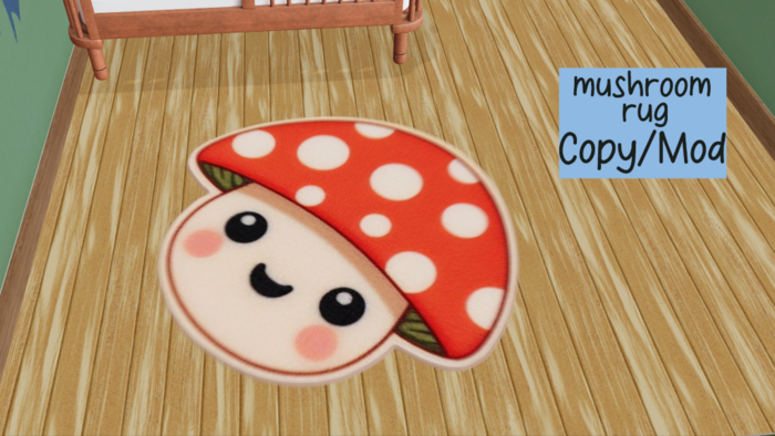 Little Moon Tots - Mushroom Rug