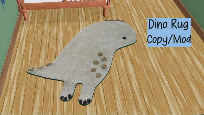 Little Moon Tots - Dino Rug
