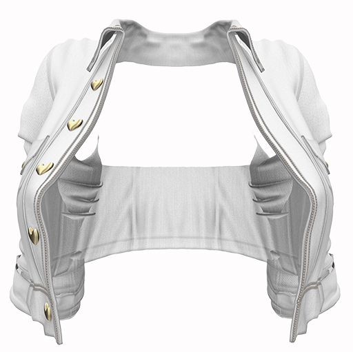 *CK* Xoxo jacket WHITE