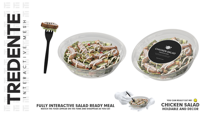 Tredente // Chicken Salad (Packed)