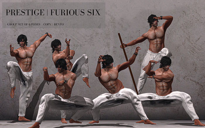 P R E S T I G E - Furious Six (Group Set of 6 Poses)